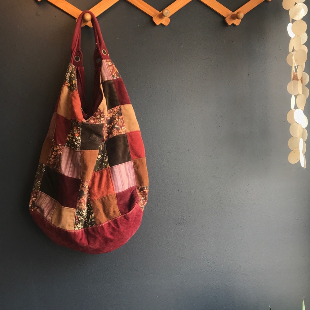 Patchwork Hobo Bag